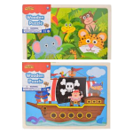 Large 25 Piece Wooden Tray Puzzle 